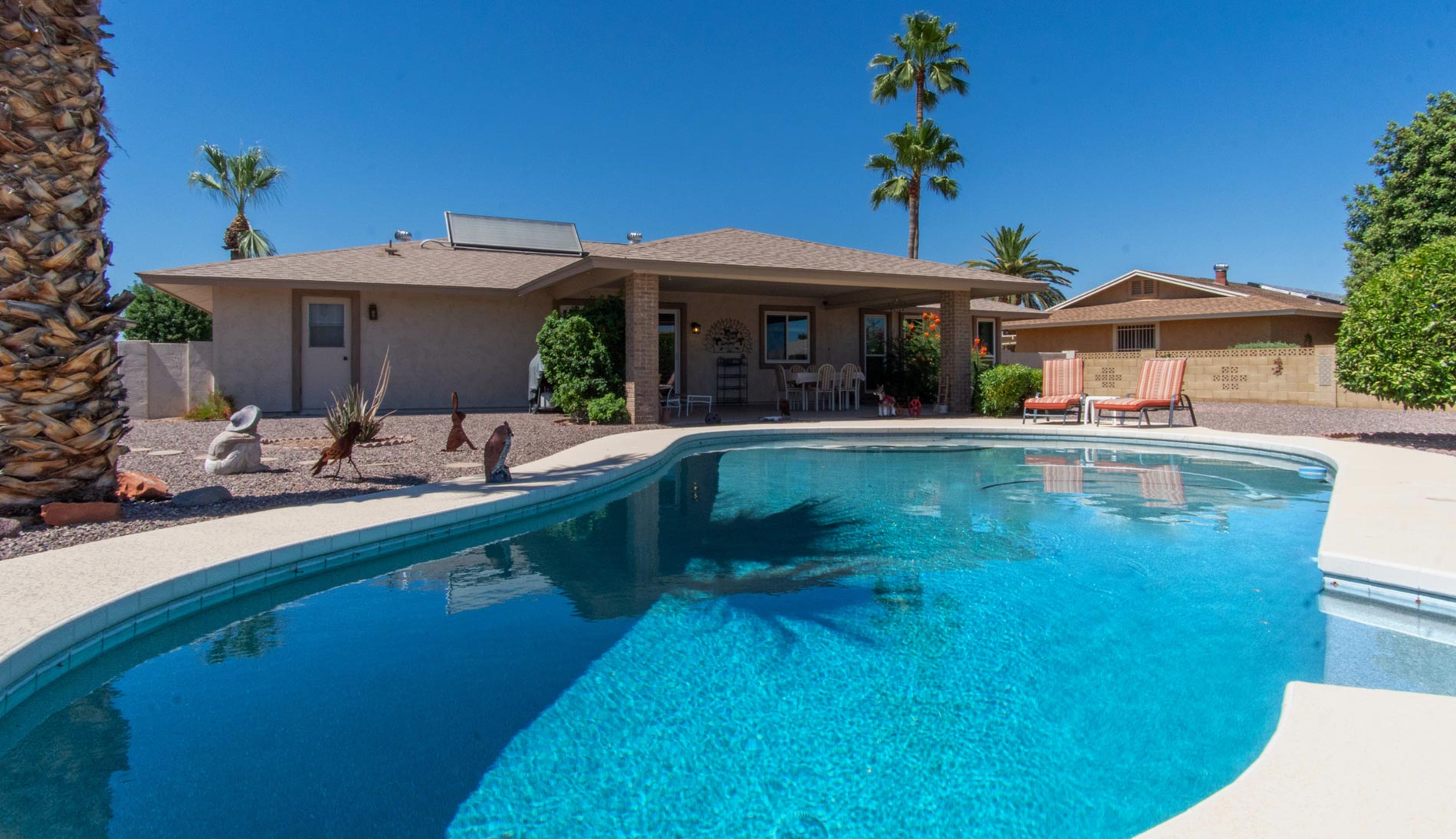 Pool and Home in Arizona