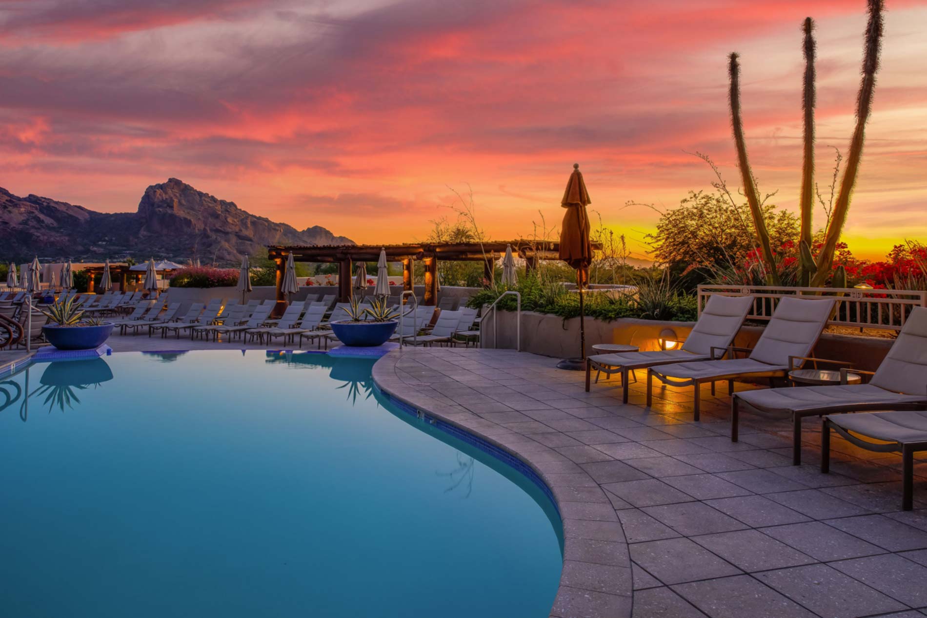 Pool at a Phoenix Vacation Home