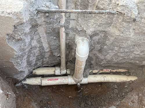 Spa Leak 1 Repair In Progress Spa Leak 1 Repair In Progress