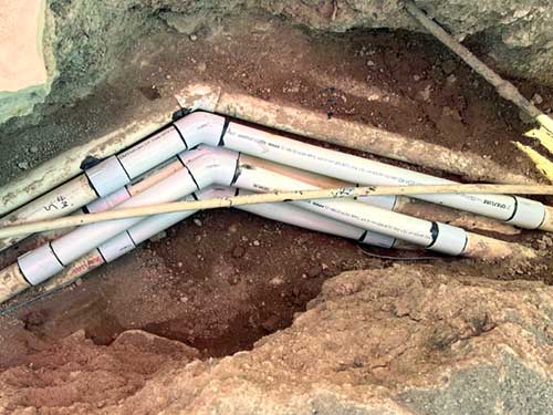 Leak Repaired Correctly With Glued Joints Leak Repaired Correctly With Glued Joints