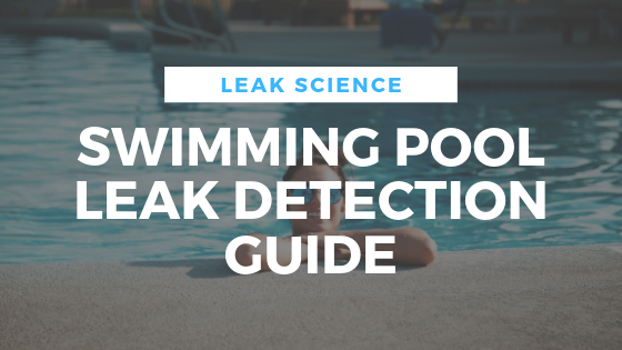 Swimming pool leak detection