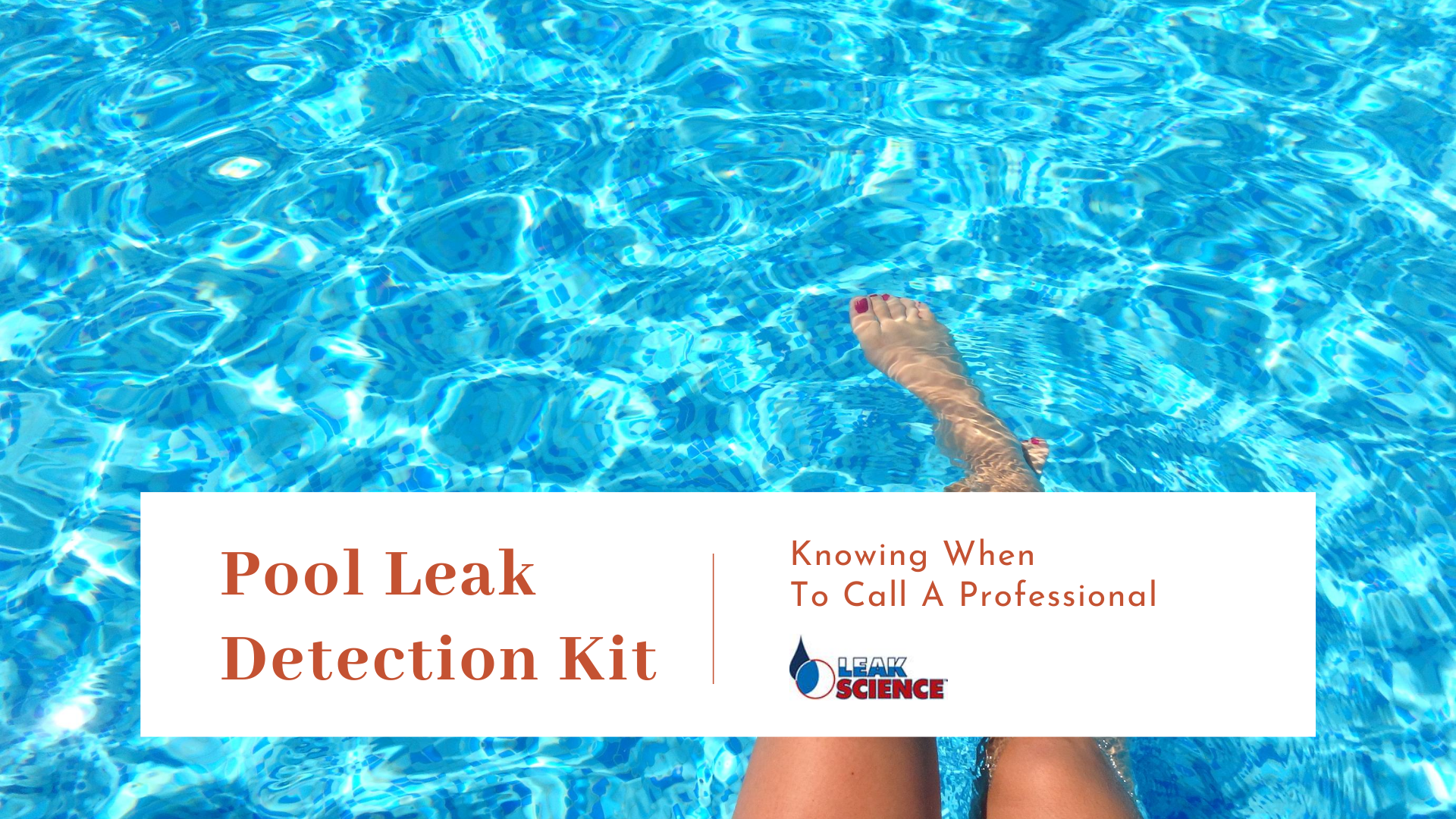 Pool leak Detection Kit - Knowing when to Call A Professional