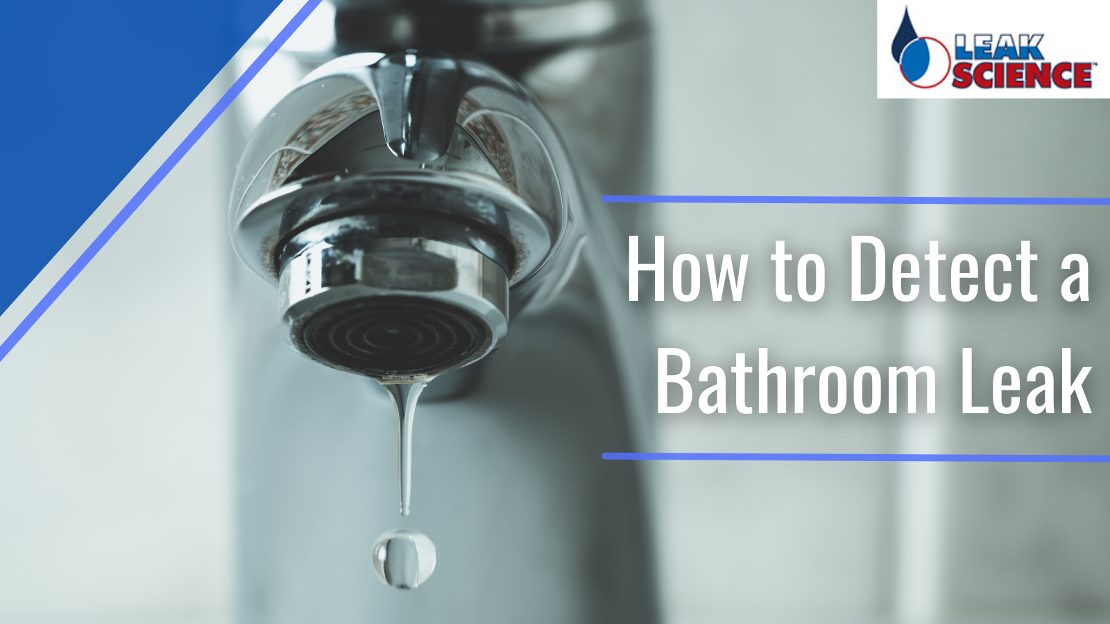 How to Detect a Bathroom Leak