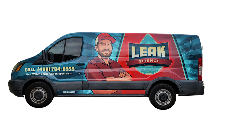 Leak Science technician performing pool leak repair